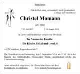 eine Anzeige